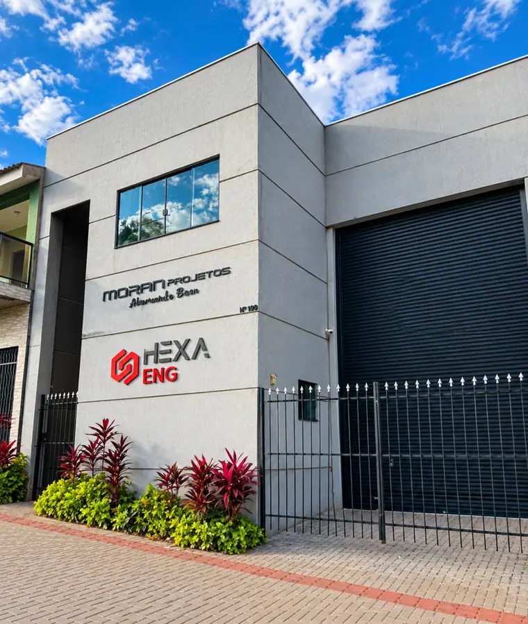 Fachada da sede própria da Moran Projetos